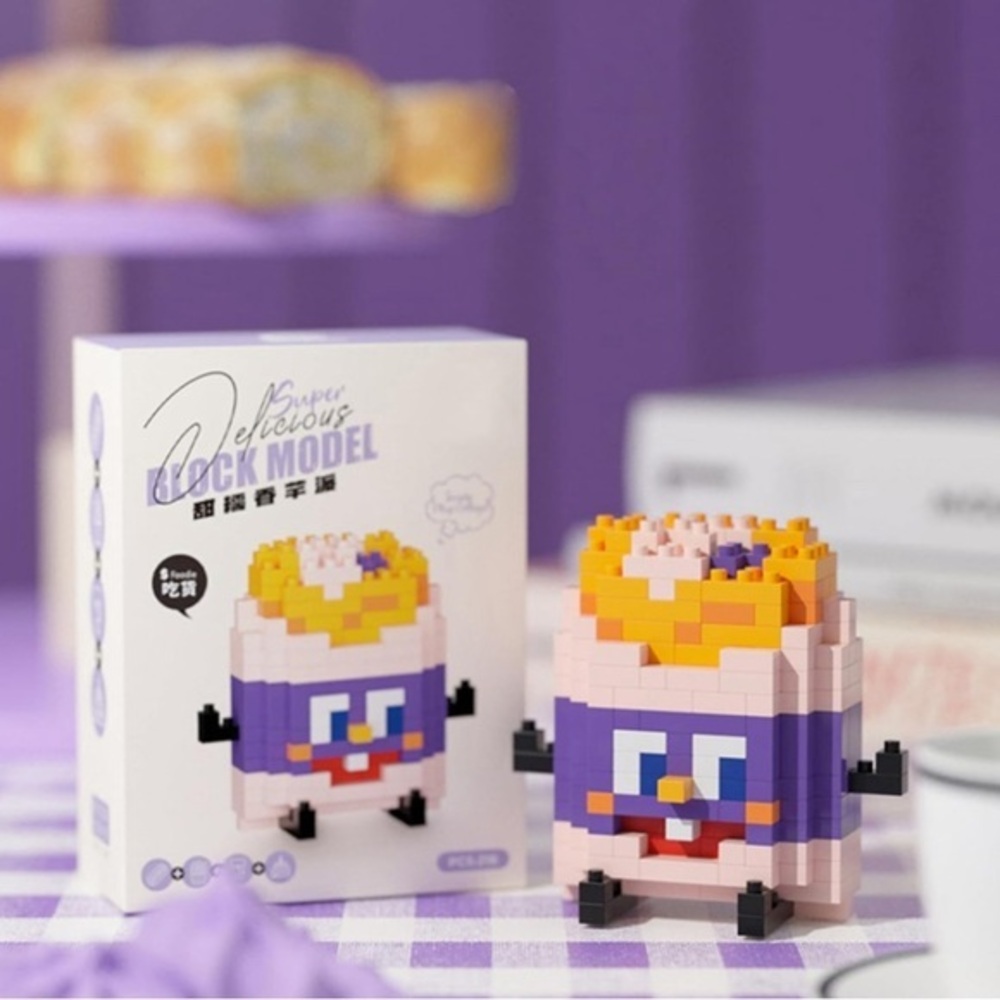 Super Delicious Block Model - Taro Pie - NWT measurement in pic collect em all